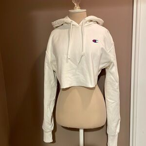 Champion Cropped Hoodie, XS